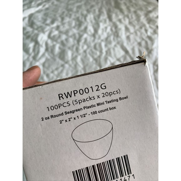 Restaurantware Mini Tasting Bowls, 2 0z., 100 Count box NEW! 😀 - Picture 5 of 11